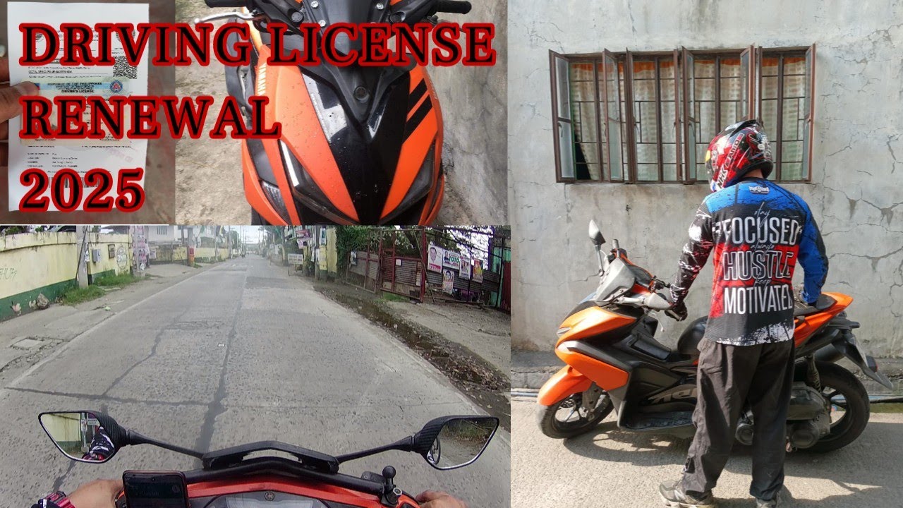 Driving license renewal 2025