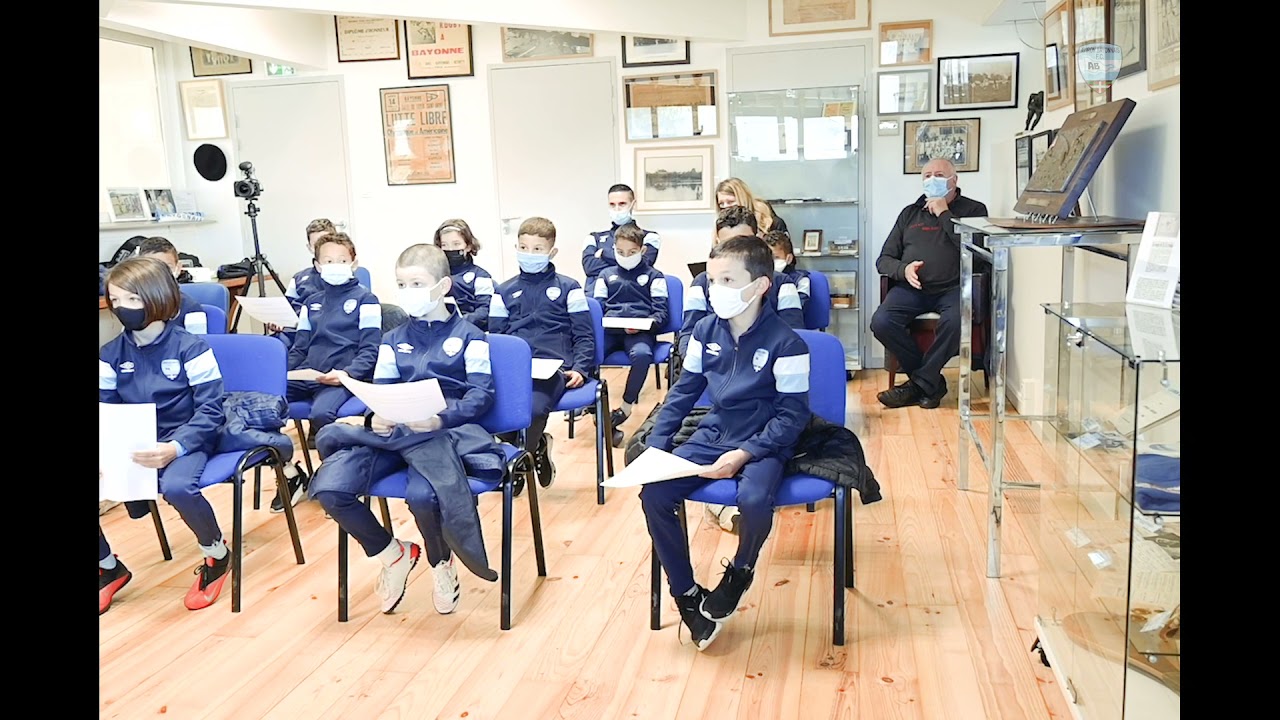 U 10 A Découverte de l'Aviron Bayonnais FC