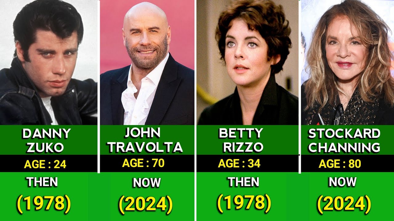 Grease 1978 Cast Then And Now