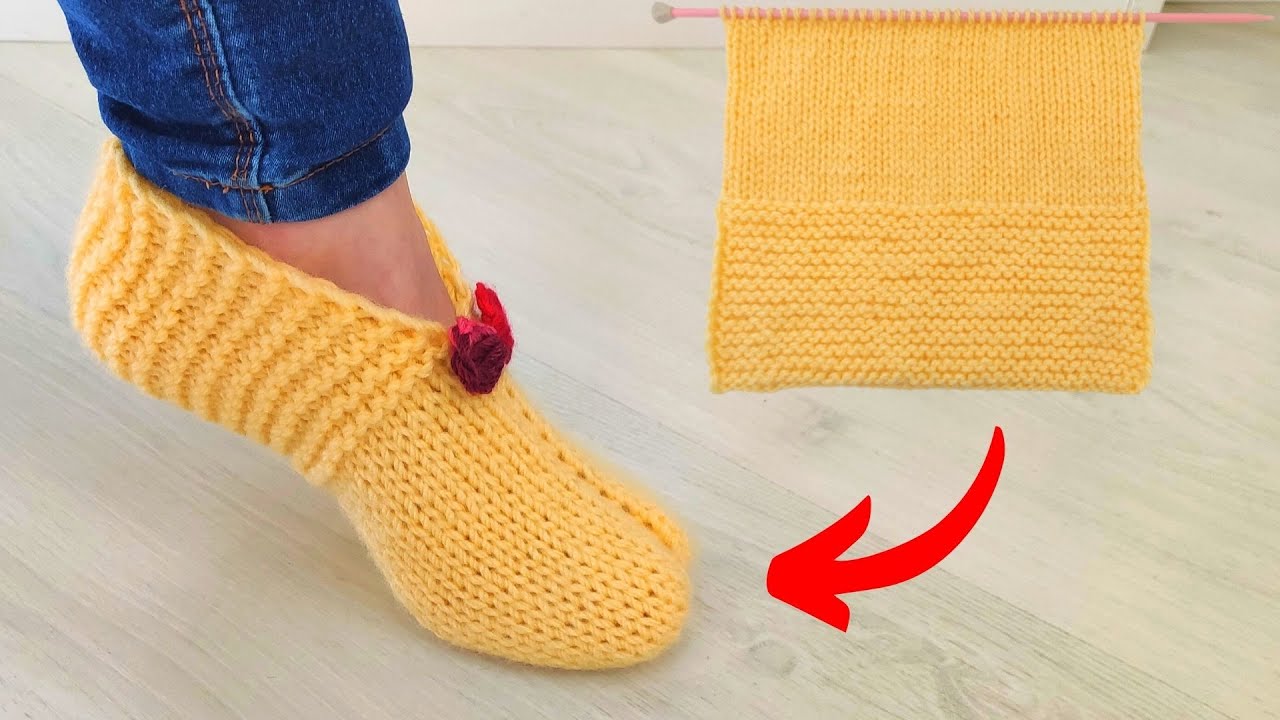 ПОШАГОВОЕ ВЯЗАНИЕ PANTUFA ДЛЯ НАЧИНАЮЩИХ