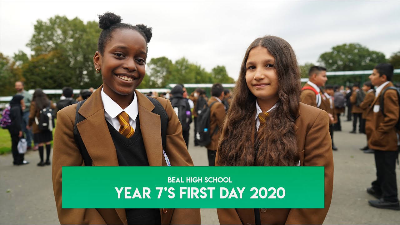 Welcome To Beal High School - Year 7 (First Day - 2020)