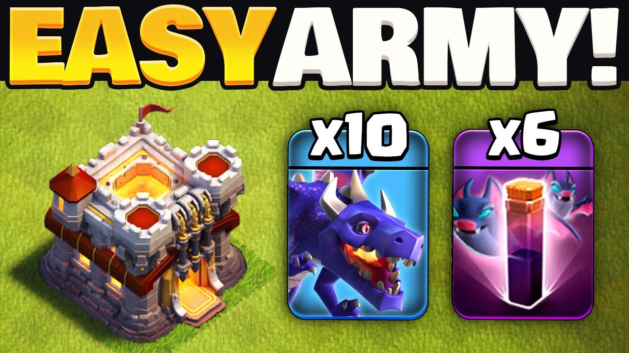 Easy TH11 DragBat Attack Strategy Explained (Clash of Clans)