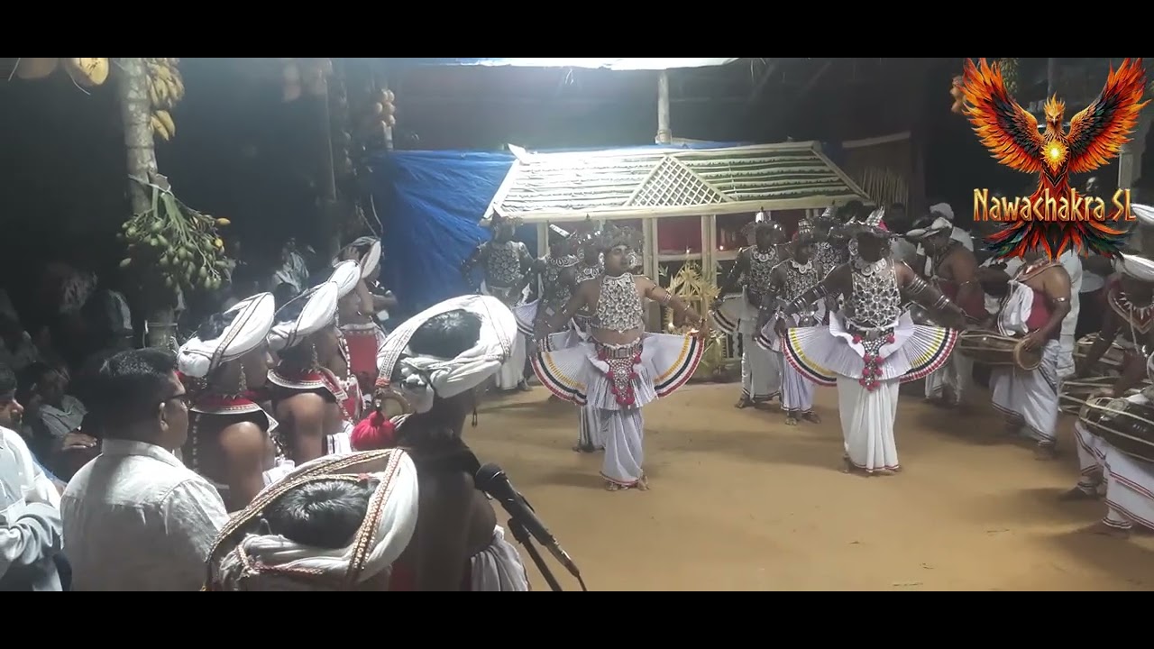 අති දක්ෂ නර්තන ශිල්පී අනුහස් සුරවීර මහතා බුදවත්ත මහ ගෙදර කොහොඹා කංකාරියේ දී