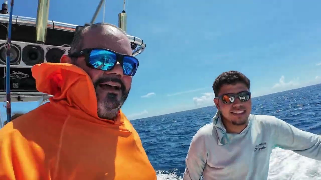Un dia de pesca!! Y la Jefa  porque no esta?