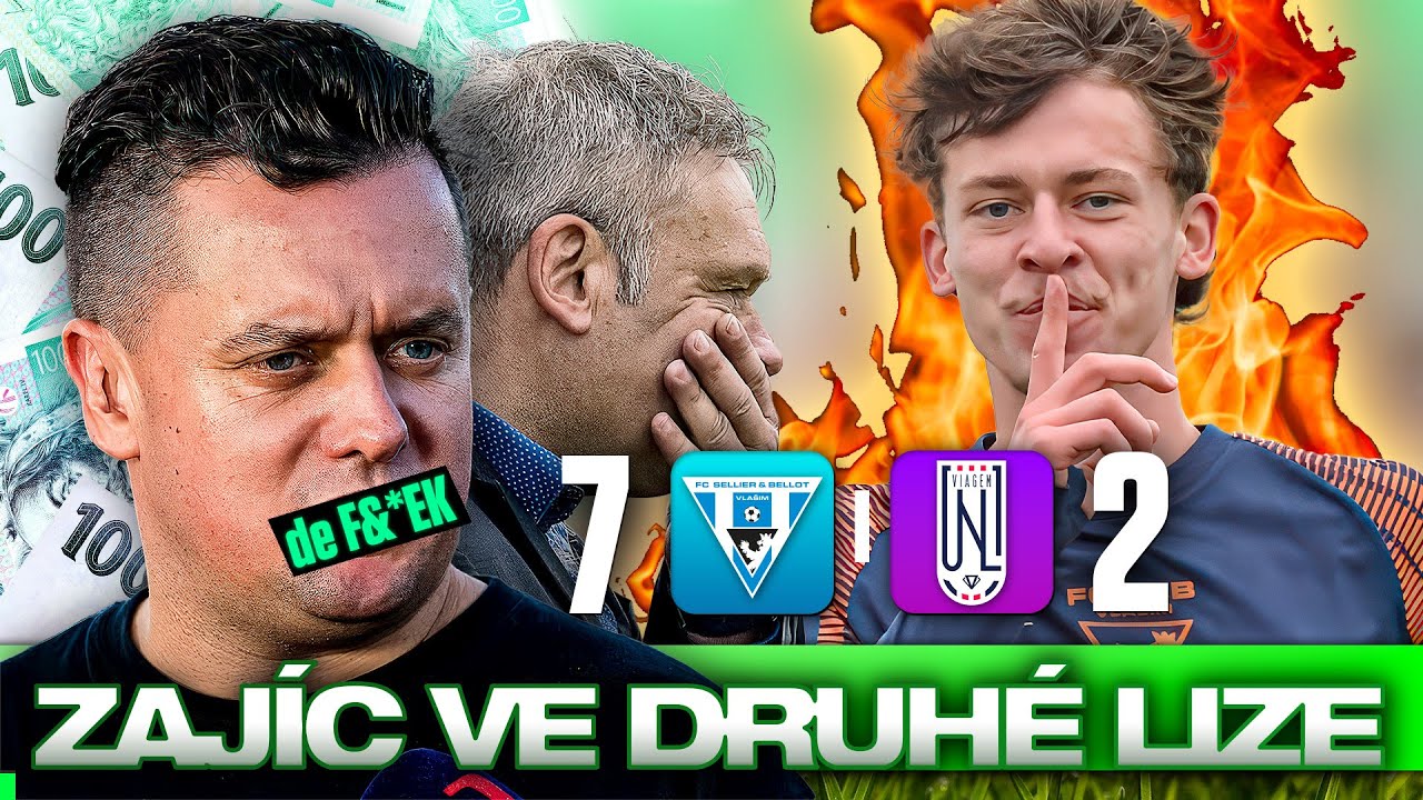 Vlašim smetla Ústí 7:2 🤯 Pokuty lítají a Budějky hoří jako nikdy! 💥 ZAJÍC VE DRUHÉ LIZE #77