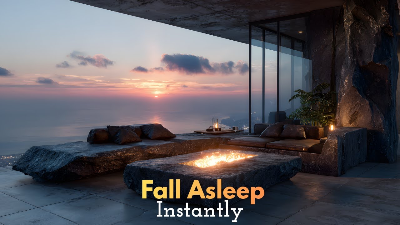 Your Private Luxury Retreat: Golden Fire & Deep Piano Stress Relief