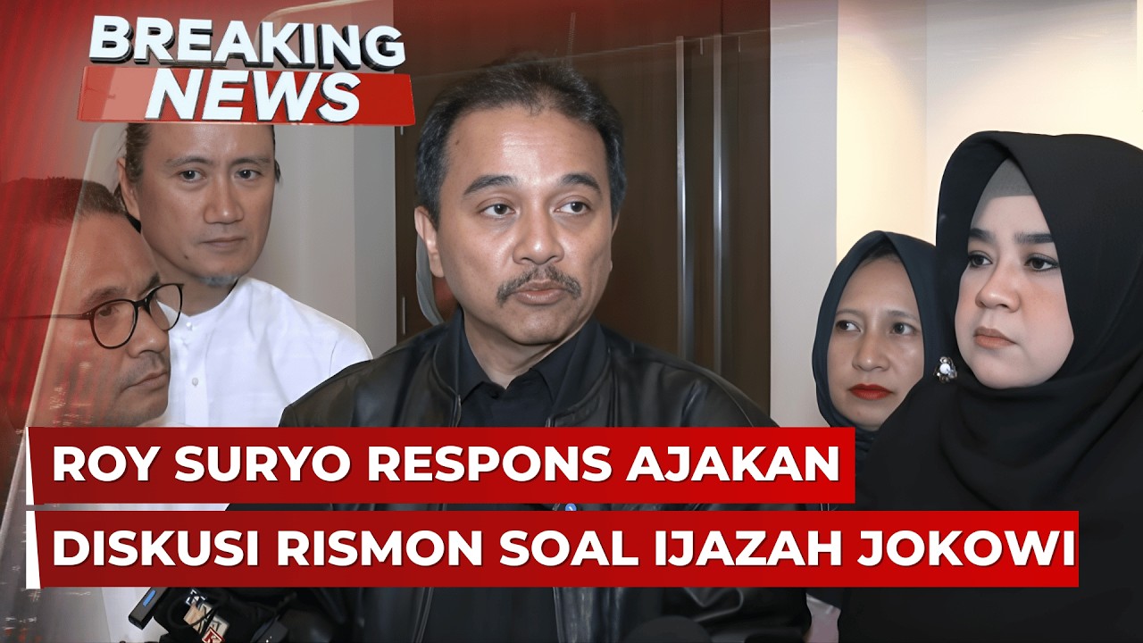 BREAKING NEWS - Roy Suryo Respons Ajakan Diskusi Rismon Sianipar soal Ijazah Jokowi