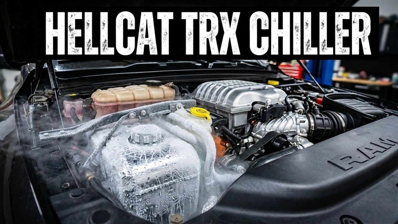 RICK'S RAW REVIEW - Forced Induction Interchiller on RAM TRX Hellcat | Ice Cold Coolant in HELL(CAT)