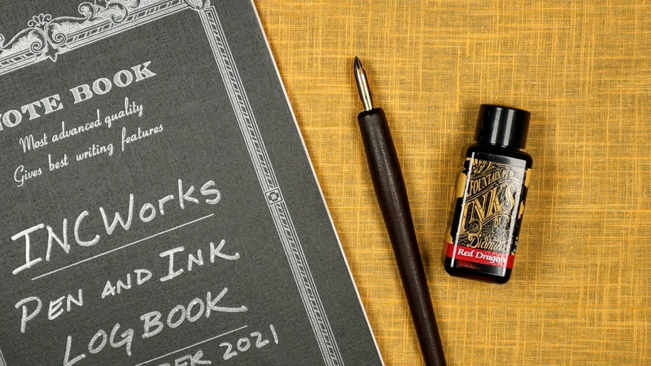 RED DRAGON :: The Reddest Red :: Diamine Fountain Pen Ink