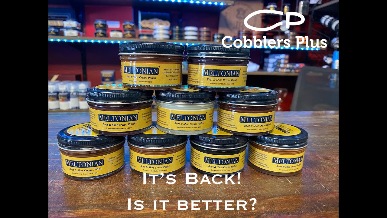 Meltonian is Back! The old traditional shoe polish that so many know is Back!