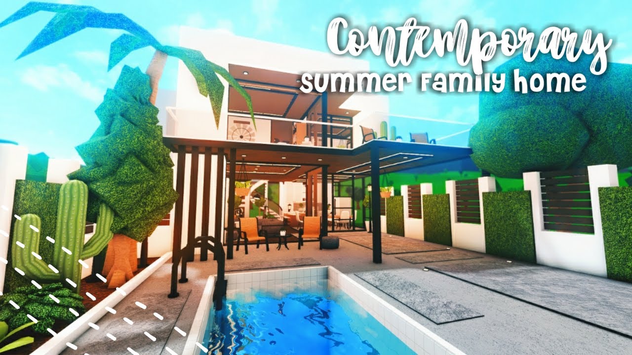Contemporary Two Story Summer Family Home Speedbuild and Tour - iTapixca Builds