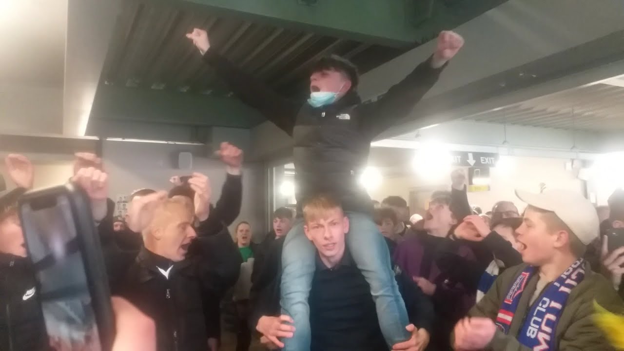 NOW THATS WHAT I CALL ALLEZ 7000 IPSWICH FANS TAKEOVER MK DONS