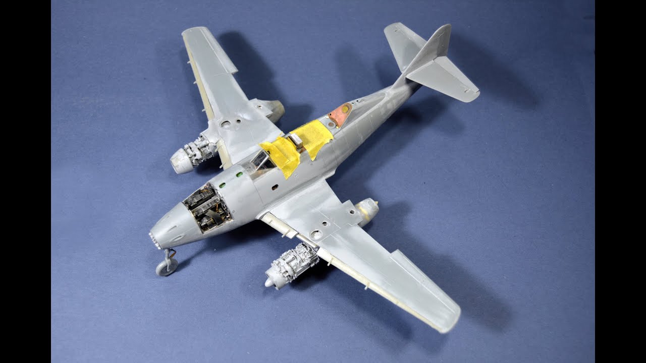 Messerschmitt Me 262 b-1a/u1 Hobby Boss 1:48 - part3