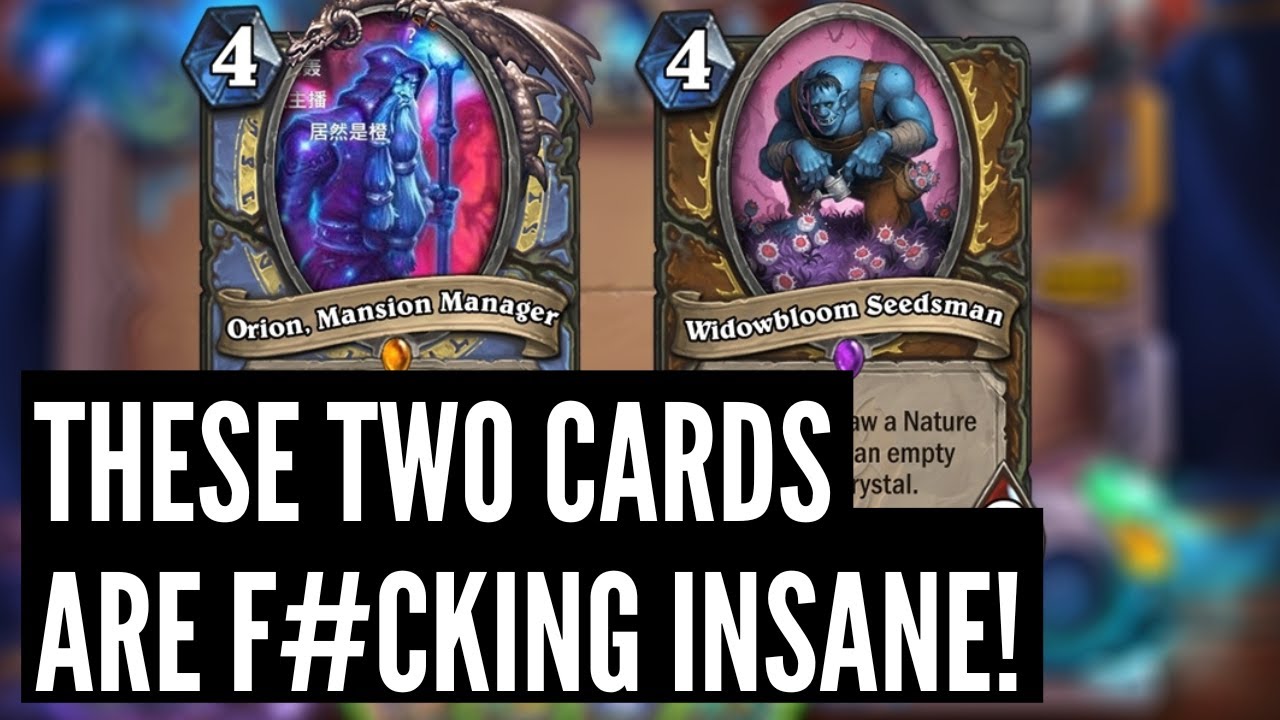 Mage Legendary is INFINITE SECRETS! Actually BUSTED Druid Epic WTF! | Castle Nathria Card Review