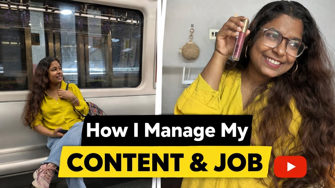 How I Manage YouTube Content While Working at Amazon | Real Routine