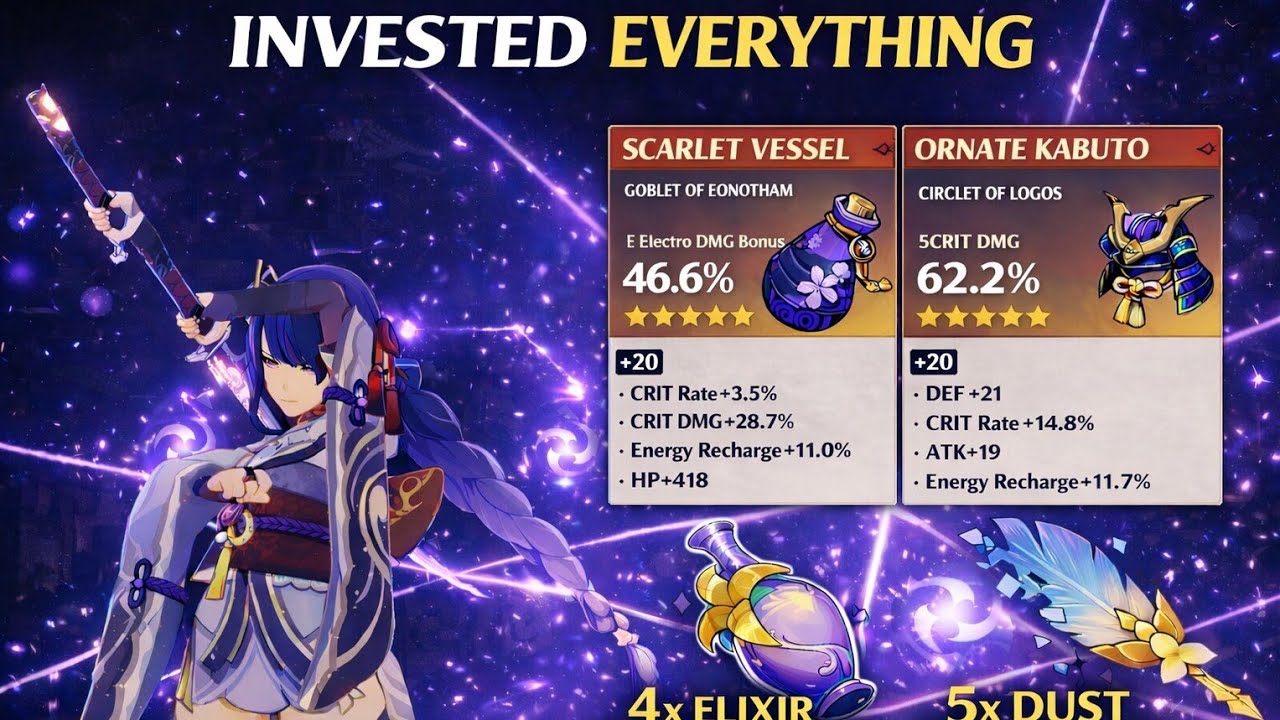 I INVESTED EVERYTHING On My Raiden Shogun | [ Genshin Impact ]