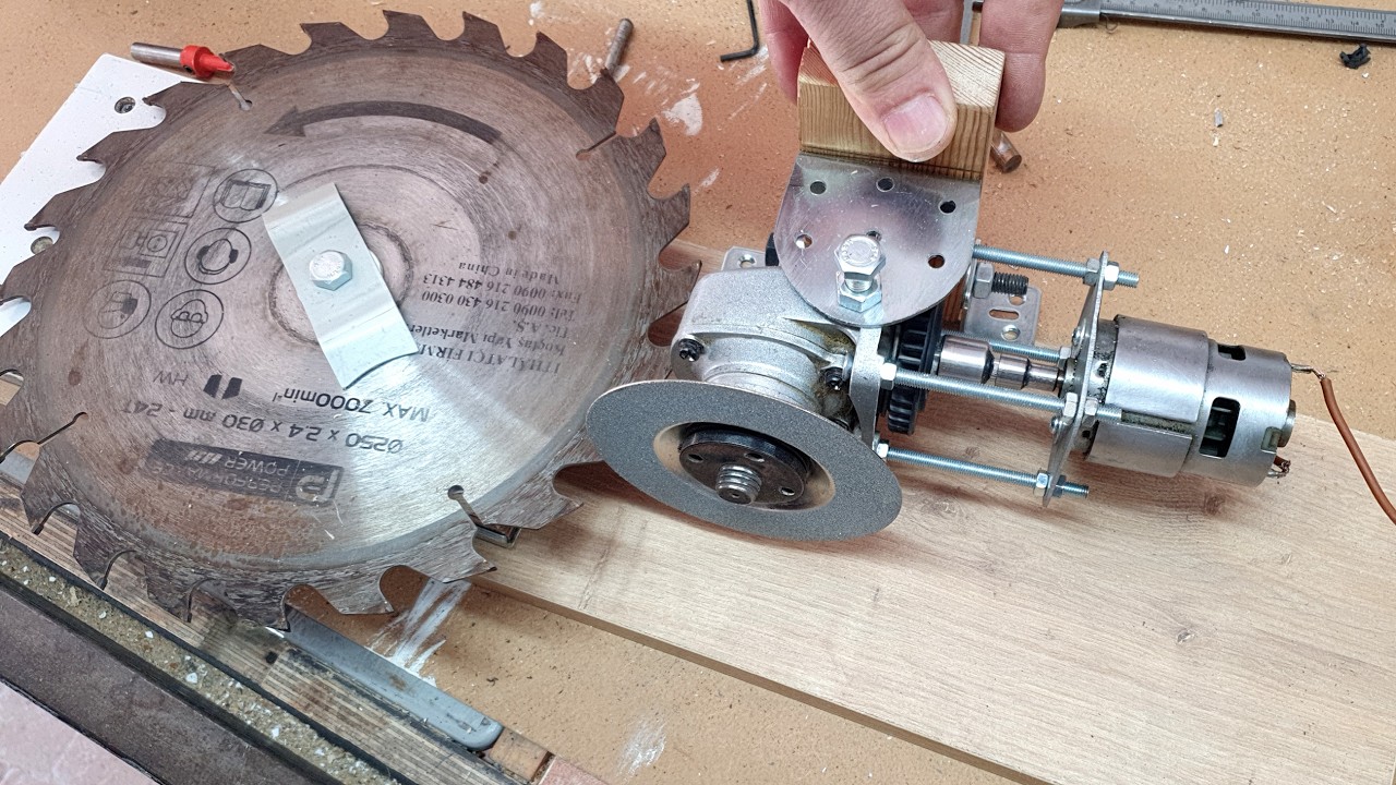 Making a Circular Saw Blade Sharpening Machine - daire testere bileme makinesi yapımı