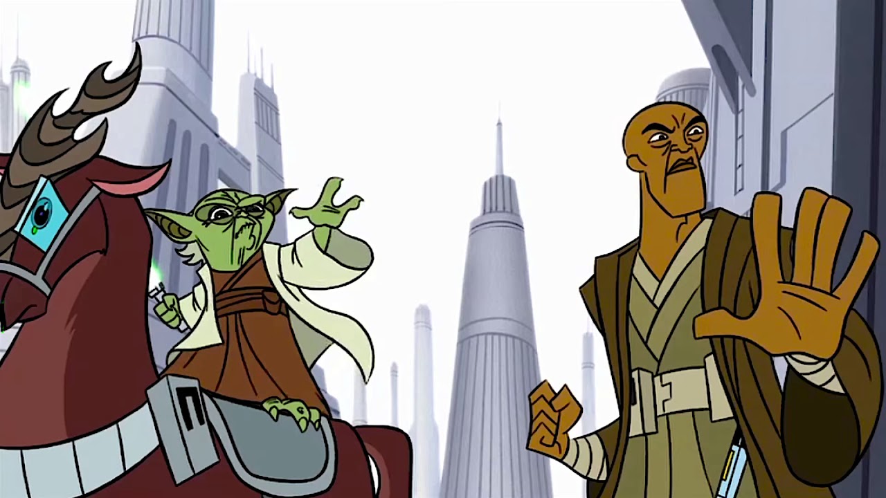 Master Yoda And Mace Windu