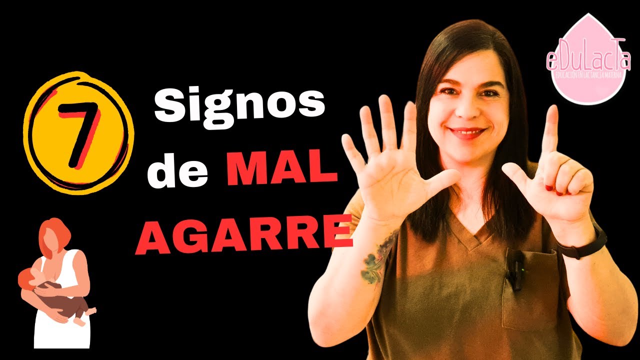 🤱🏻LACTANCIA: 7 Signos que indican un MAL AGARRE al pecho