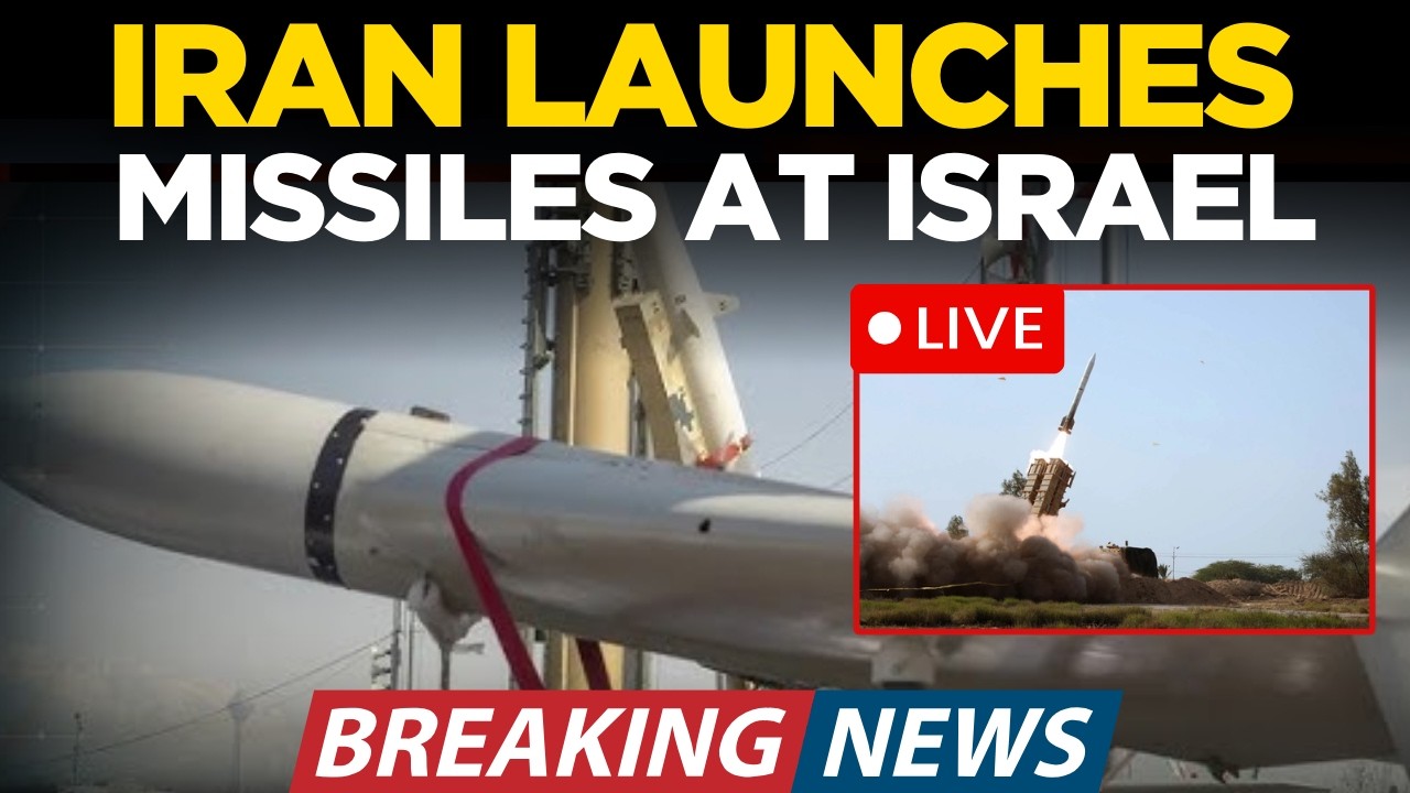 BREAKING NEWS LIVE: Iran launches 'Biggest Missiles' On Israel | Rare Footage | Iran-Israel War