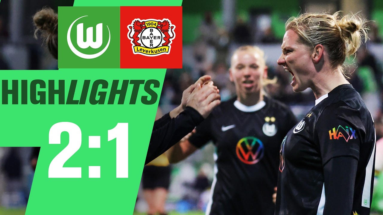 Popp mit dem Kopf 🔥 | Highlights | VfL Wolfsburg - Bayer 04 Leverkusen