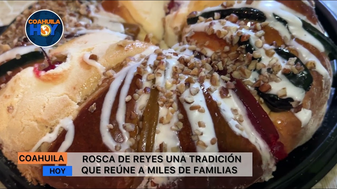 La tradición de comer Rosca de Reyes 🥯