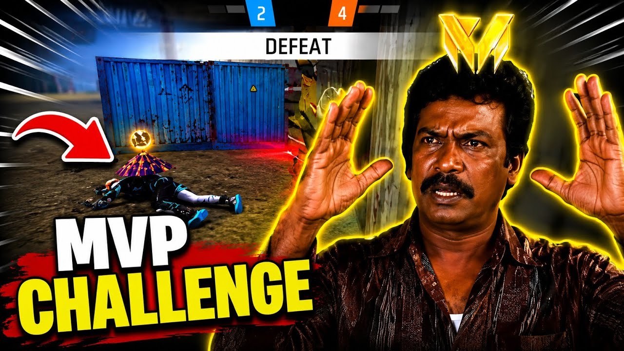 🥇M.V.P CHALLENGE | Free Fire CS Rank Gameplay Tamil | WipingTamizhan