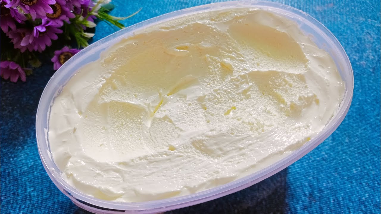 মাত্র ২ টি উপকরণে ঘরে তৈরি ভ্যানিলা আইসক্রিম | How to Make Vanilla Ice Cream at Home | Ice Cream