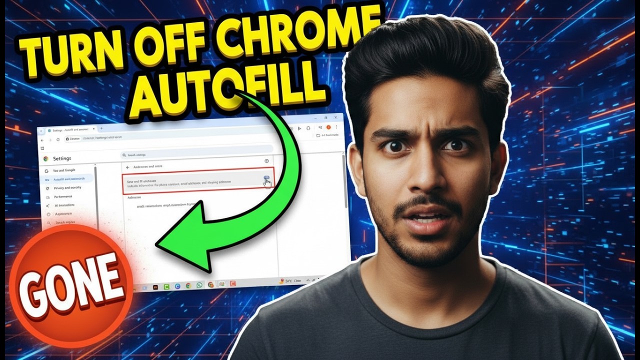 How to Turn Off Autofill in Google Chrome | Stop Saving Addresses