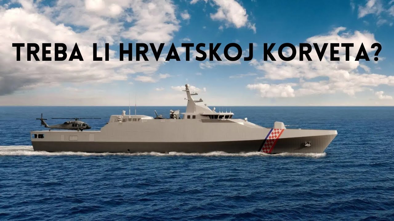 Hrvatska vlada planira nabavku korvete: Višenamjenski brod za modernizaciju mornarice