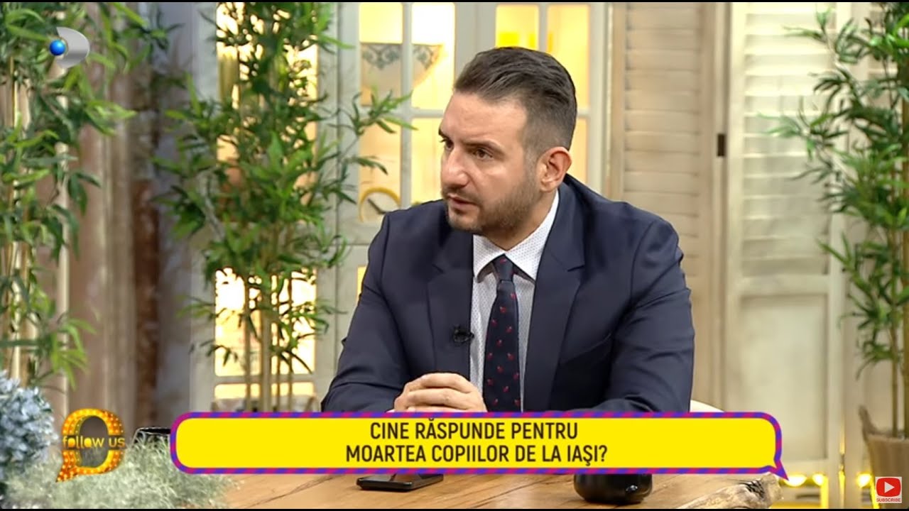 Follow us! - Avocatul Adrian Cuculis, despre tragedia de la Iasi si cazul Toto Dumitrescu