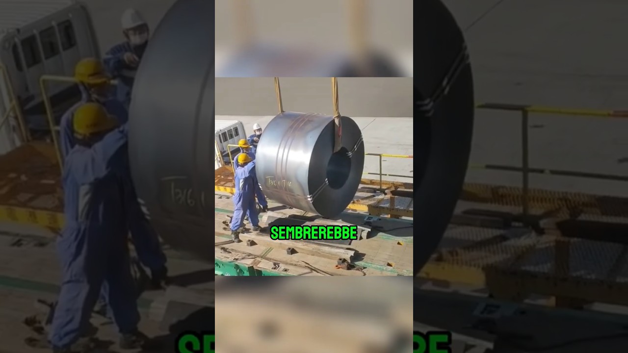 Il Trasferimento delle Bobine d'Acciaio &egrave; Molto Difficile