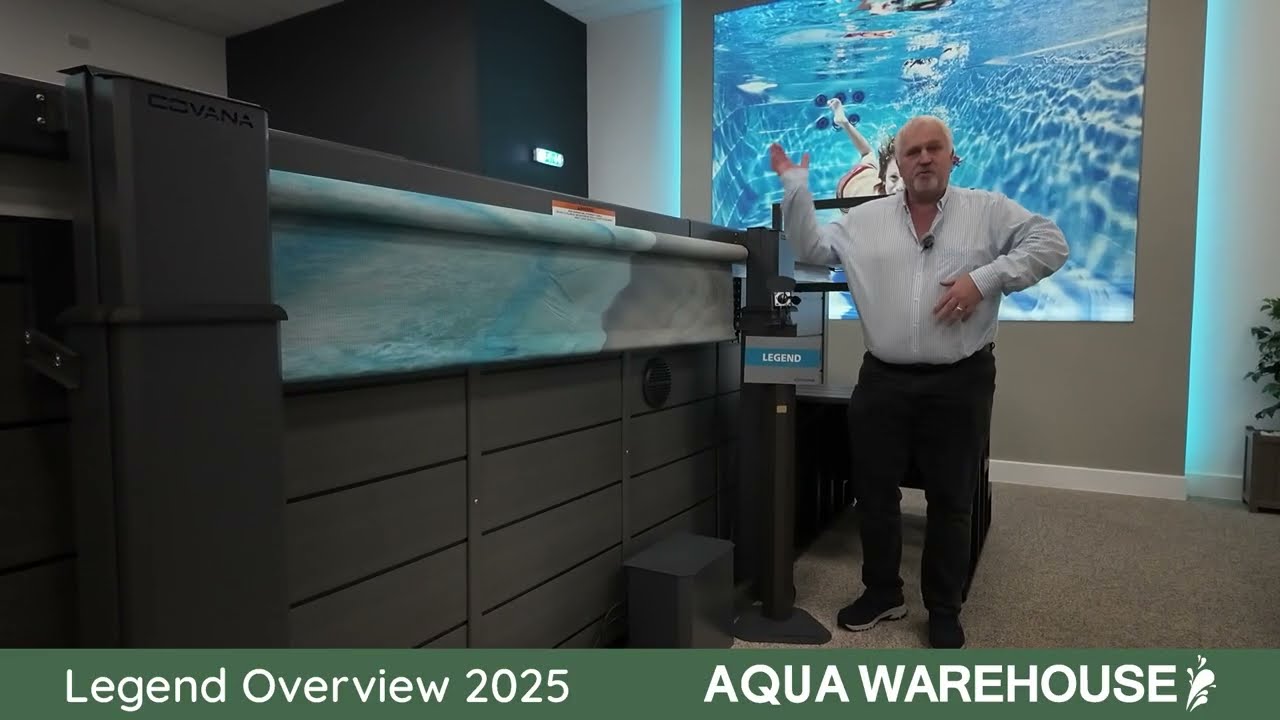 Covana Legend swimspa cover Overview 2025 by Richard at Aqua Warehouse