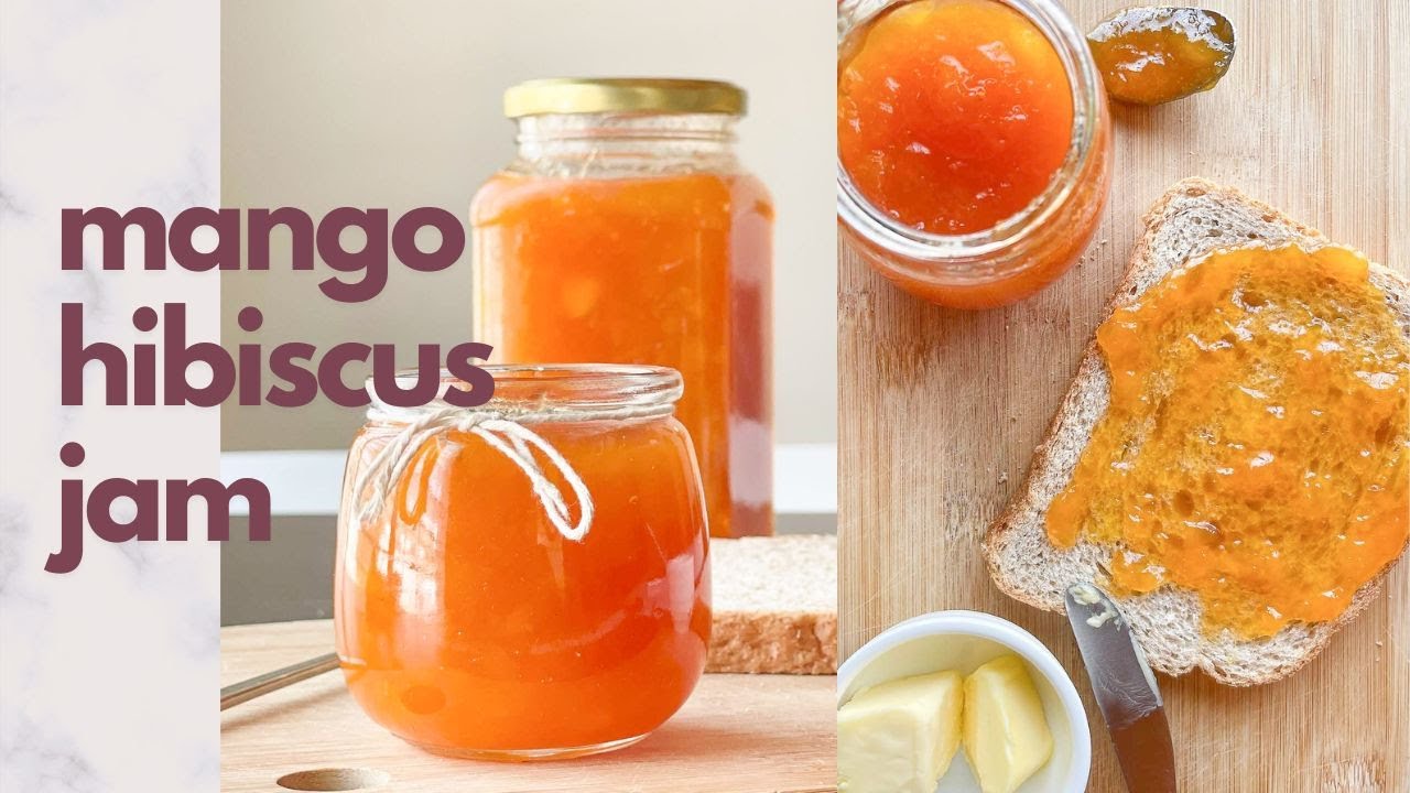 Mango Hibiscus Jam