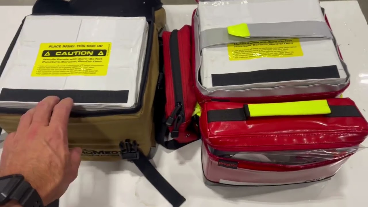 First Impression of the PAX Blood Cooler Bag vs Credo Pro Med Blood Cooler Bag