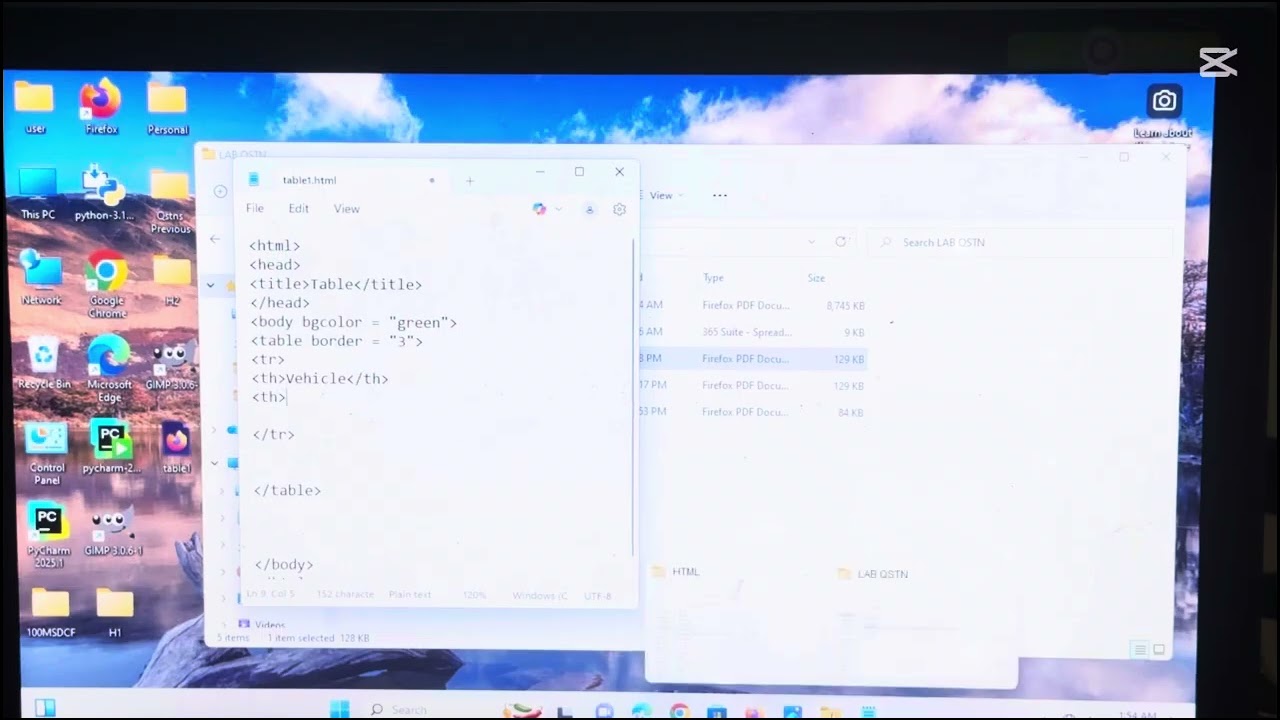 HTML-TABLE PLUSTWO COMPUTER APPLICATION AND COMPUTER SCIENCE 