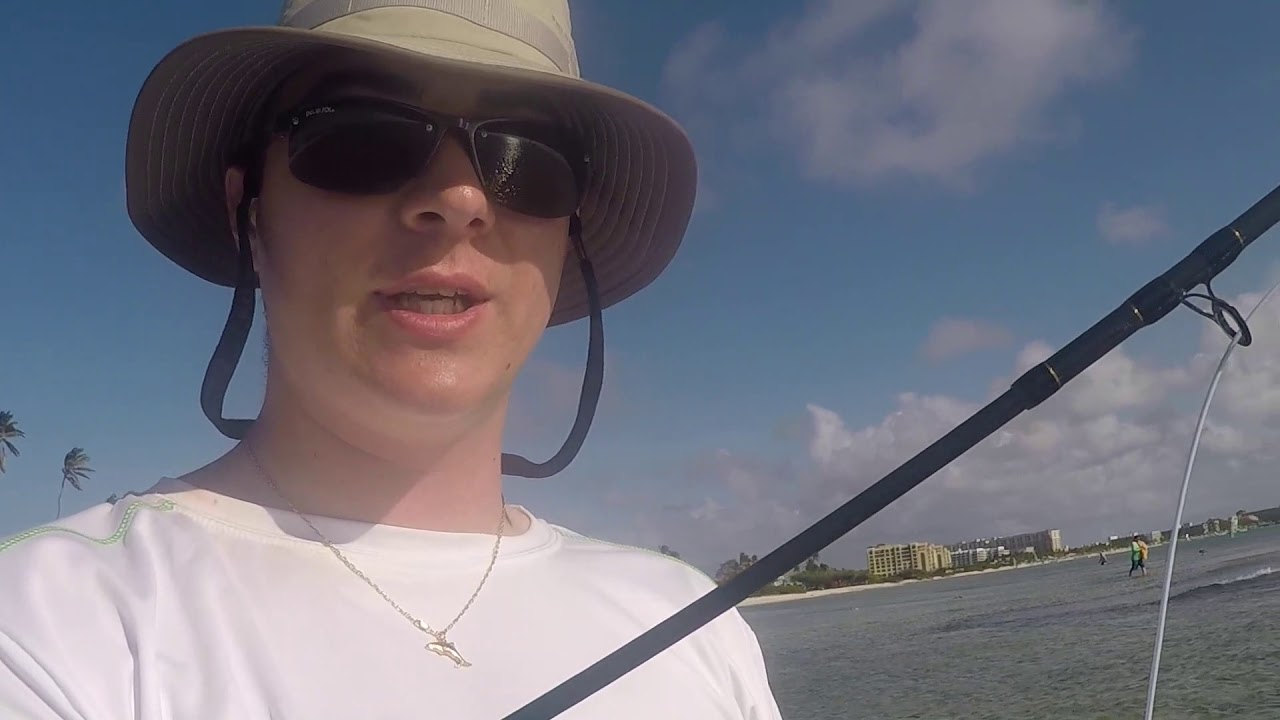 Fly fishing In Aruba; Divi Beach