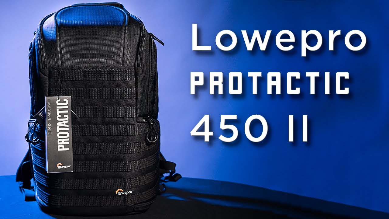 La MEJOR MOCHILA FOTOGRÁFICA 🎒 LowePro ProTactic 450 AW II 📸​ ¡LE CABE TODO! ​😎​