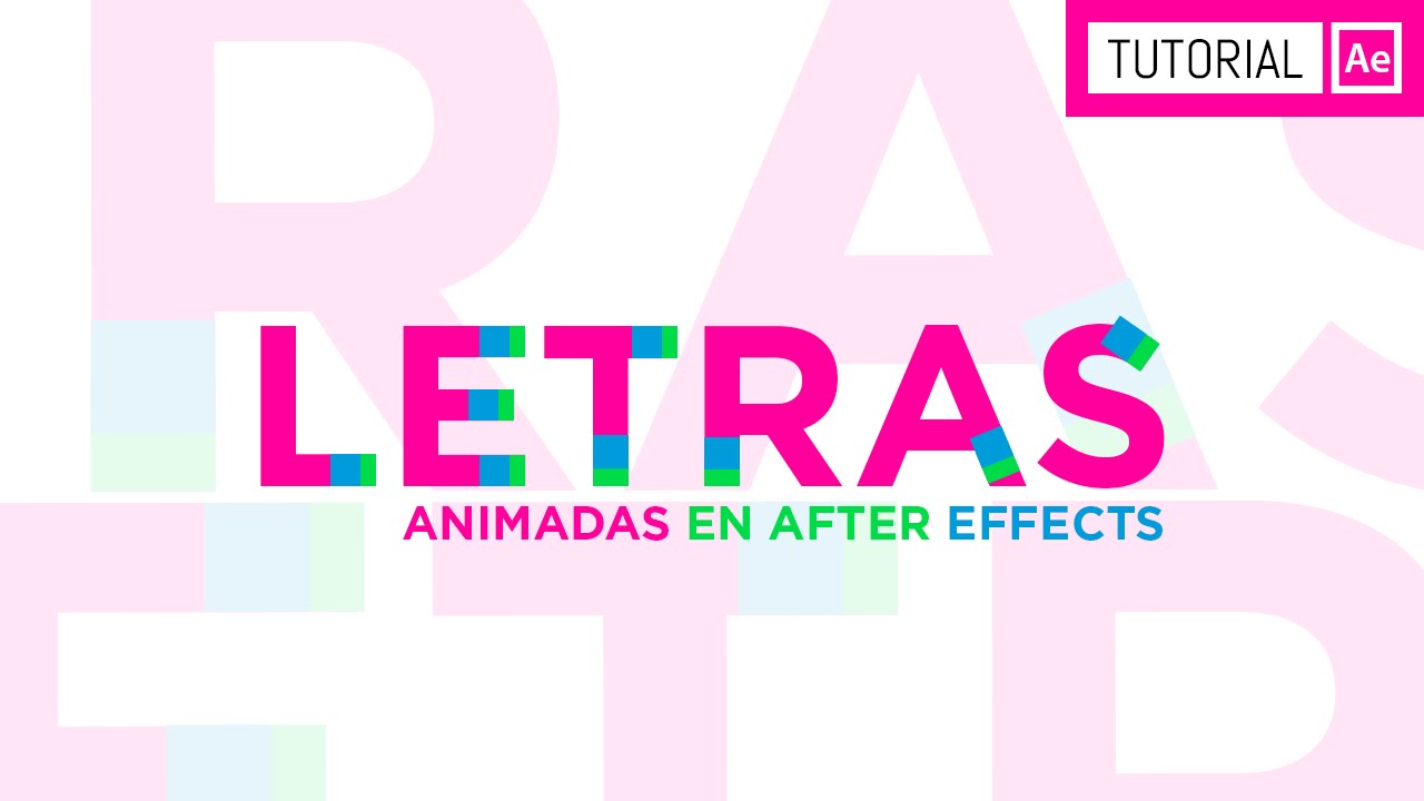 Letras Animadas - Tutorial After Effects