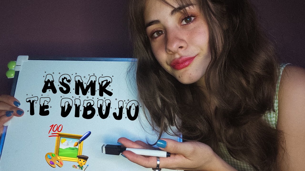 ROLEPLAY TE DIBUJO 🎨 // ASMR CASERO