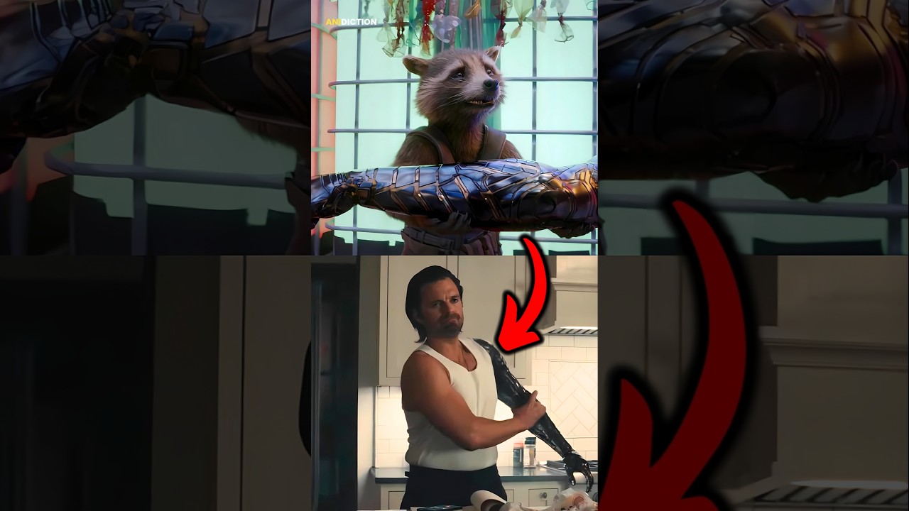 How Bucky Got His Vibranium Arm Back From Rocket Raccoon? 