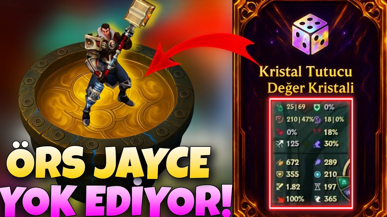 SADECE ÖRS JAYCE AMA YOK EDİYOR! - LOL ARENA MODU