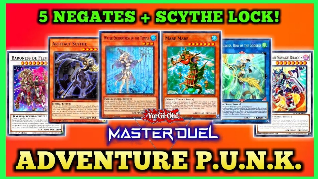OMNI-NEGATES + Consistent SCYTHE LOCK! ADVENTURE P.U.N.K. ft. MARE MARE [Yu-Gi-Oh! Master Duel]