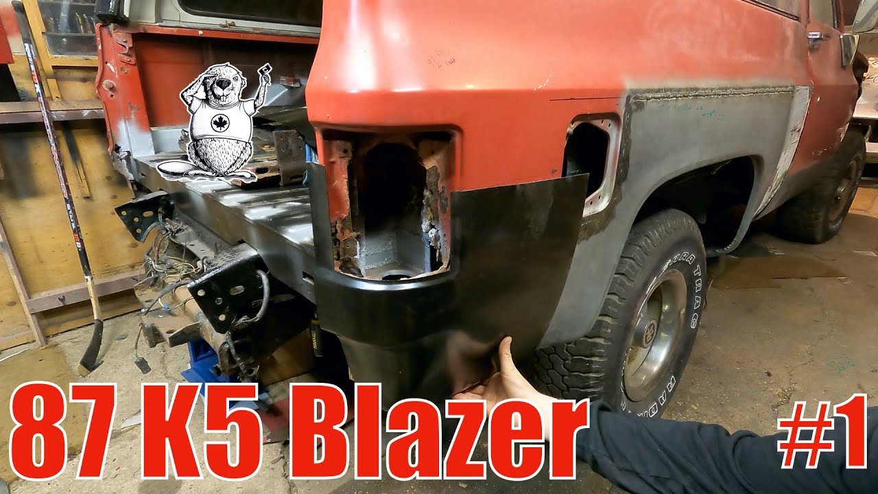 The work begins on my 87 K5 Blazer! Part 1
