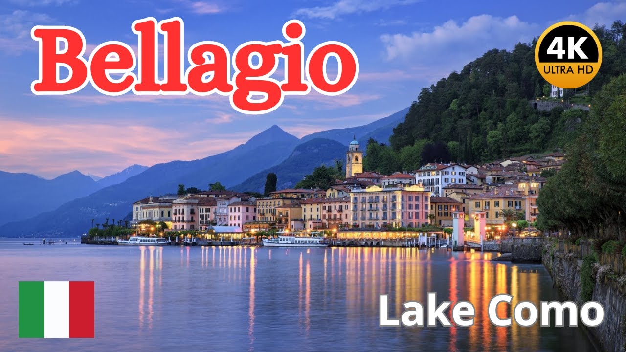Bellagio, Italy 🇮🇹 4K Walking Tour - June 2024