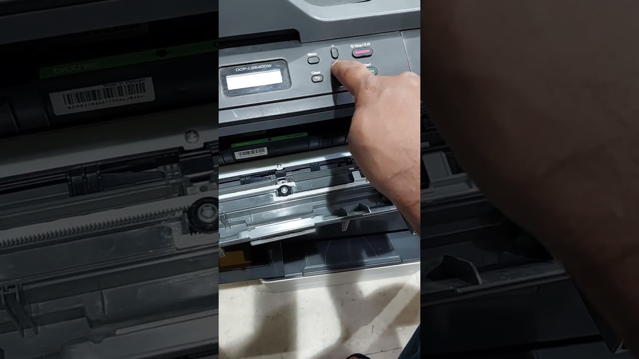 Brother DCP-L2540DW Reset Replace drum error