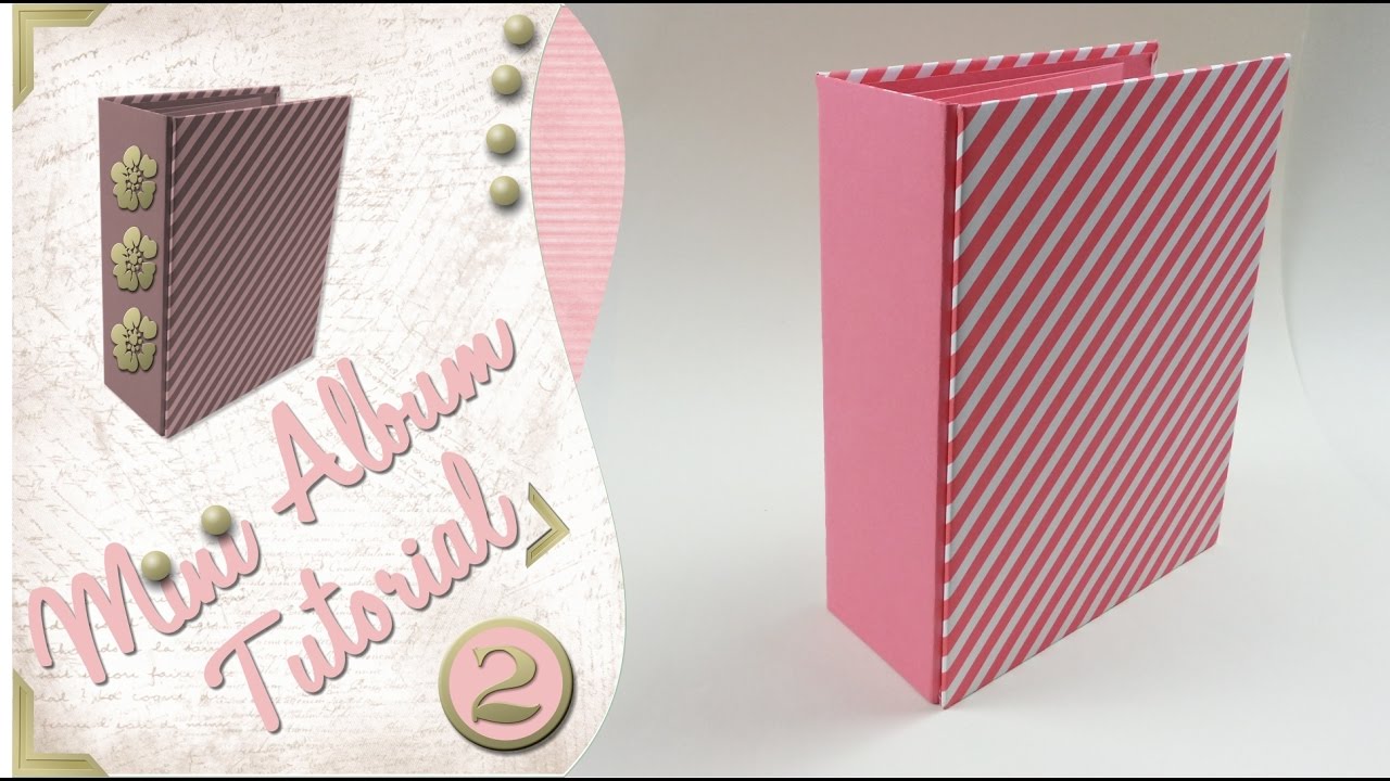 Cover + Bindung Variante 2 | Mini Album Tutorial #02