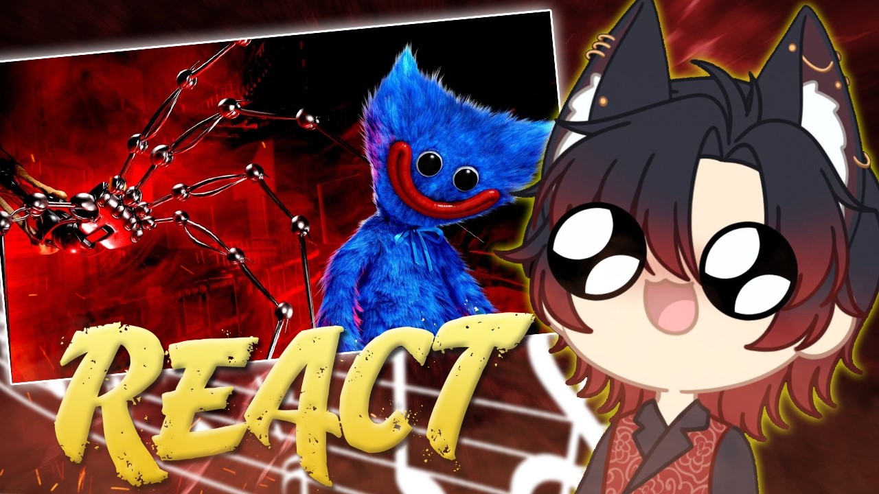 REACT DO TRAILER DE GAMEPLAY DE POPPY PLAYTIME CAPÍTULO 5!!! - Chapoz Zakai