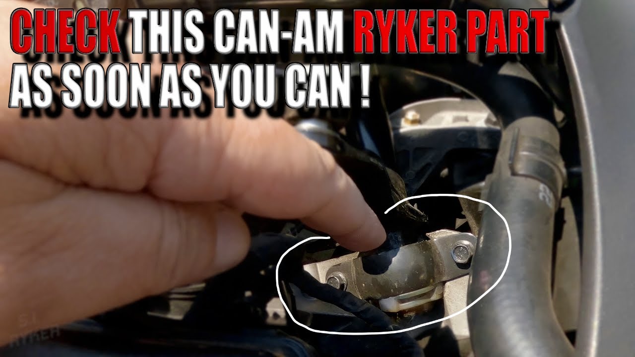 Check your Can Am Ryker lower steering column bearing !