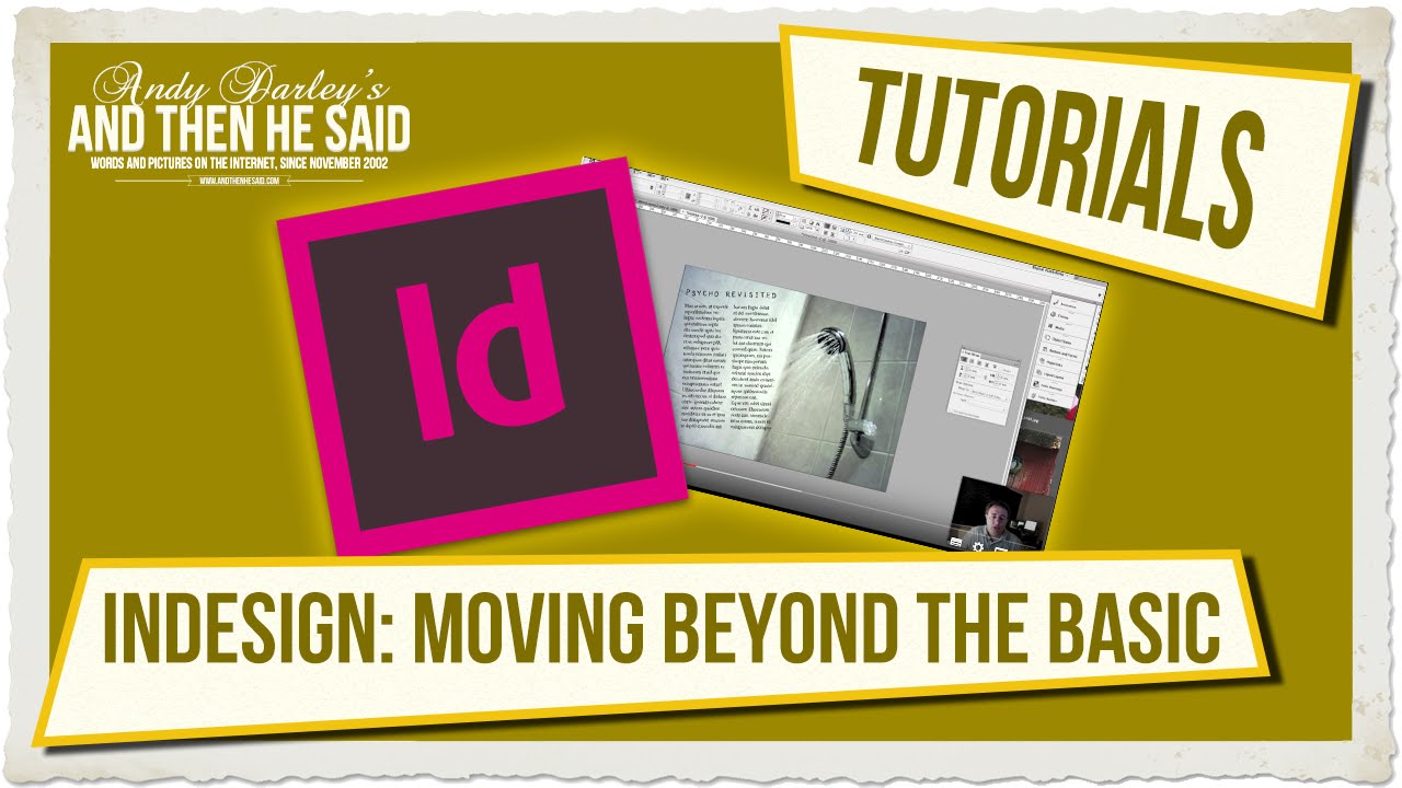 Indesign tutorial 2